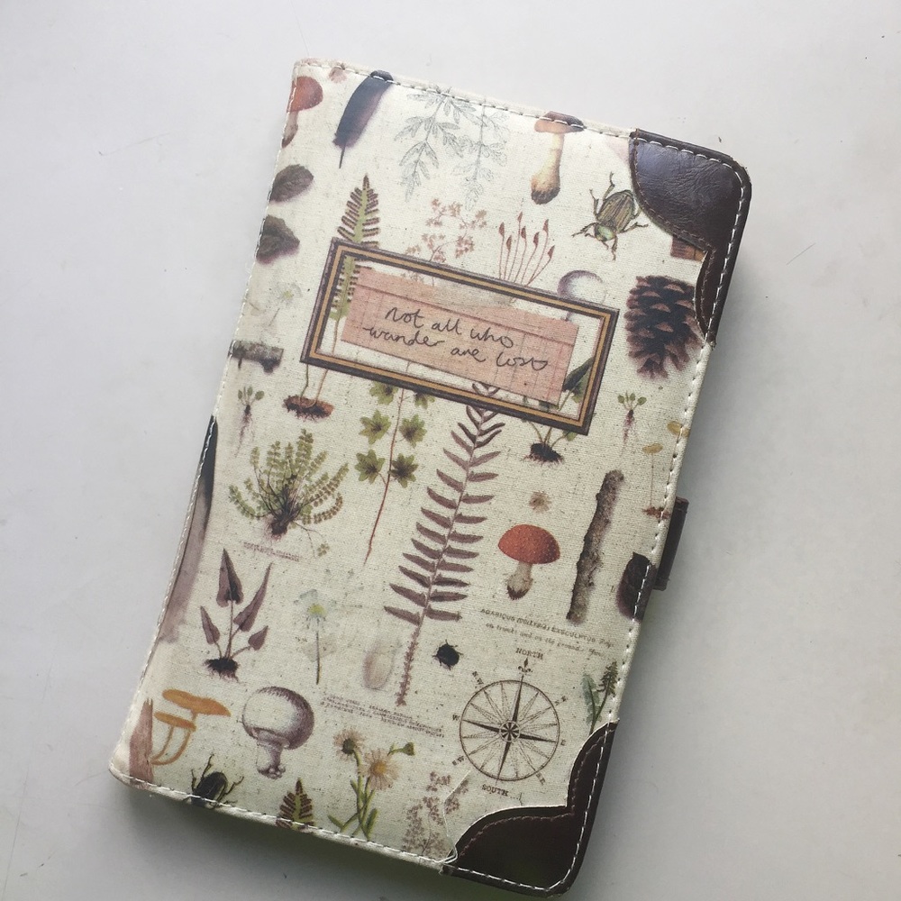 Modcloth Environmental Expedition travel wallet.